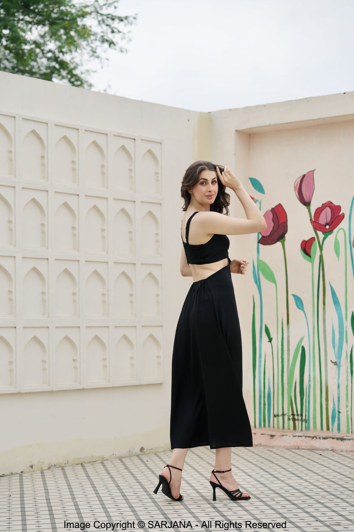 long top dress OVER-THE-TOP DRESS