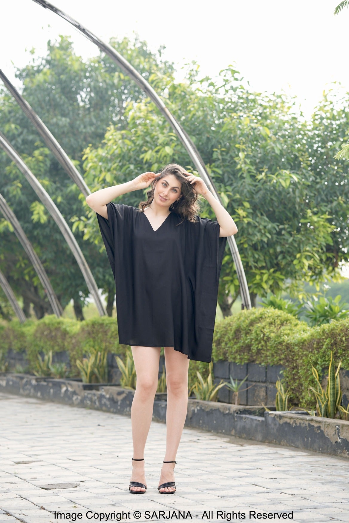 Rayon Short Kaftan Caftan Dress Solid Color Swimsuit Beach Cover Up Rayon Short Kaftan Caftan Dress Solid Color Swimsuit Beach Cover Up