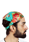 SARJANA Lot 10 Pieces Women Cotton Printed Headband Wide Hairband Men Wrap Yoga Bandana