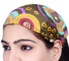 SARJANA Lot 10 stuks dames katoen bedrukte hoofdband brede haarband heren wrap yoga bandana