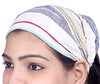 SARJANA Lot 10 stuks Dames Katoen Gestreepte Hoofdband Brede Haarband Heren Wrap Yoga Bandana