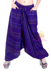 SARJANA Womens Cotton Striped Harem Pants Yoga Trouser Harem Baggy Hippie Genie Unisex Pants