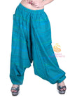 SARJANA Womens Cotton Striped Harem Pants Yoga Trouser Harem Baggy Hippie Genie Unisex Pants