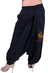 SARJANA Womens Cotton Solid Harem Pants Yoga Trouser Harem Baggy Hippie Genie Unisex Pants