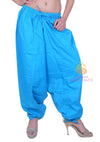 SARJANA Womens Cotton Solid Harem Pants Yoga Trouser Harem Baggy Hippie Genie Unisex Pants