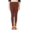 SARJANA Women Cotton Brown Color Authentic Churidar Leggings Casual Pants