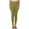 SARJANA Cotton Chutni Green Color Authentic Churidar Leggings Casual Pants