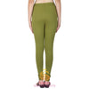 SARJANA Cotton Chutni Green Color Authentic Churidar Leggings Casual Pants