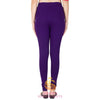 SARJANA Women Cotton Deep Purple Color Authentic Churidar Leggings Casual Pants