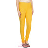SARJANA Women Cotton Deep Yellow Color Authentic Churidar Leggings Casual Pants