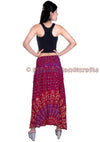 SARJANA Women Skirt Rayon Mandala Printed Stretch Waist Casual Summer Skirt